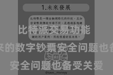 比特派交易功能  随之而来的数字钞票安全问题也备受关爱